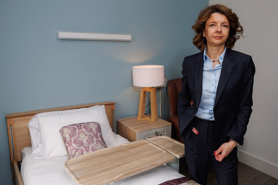 Bojana Djordjevic in the Sugarloaf Care Centre in Kilmacanoge, Co Wicklow. Photo: Damien Eagers